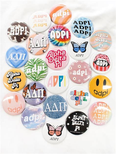 gameday buttons sorority